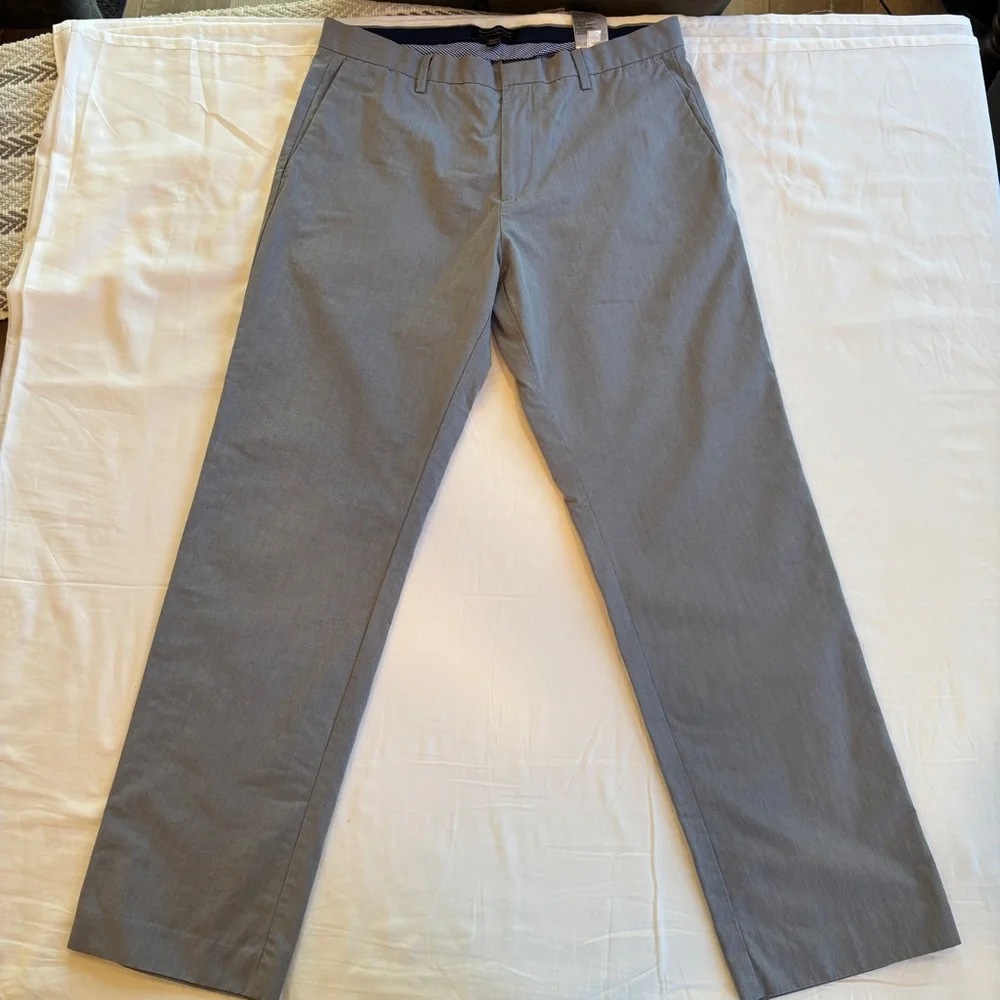 Banana Republic Non-Iron Tailored Slim Fit Dress Pants - 35x32